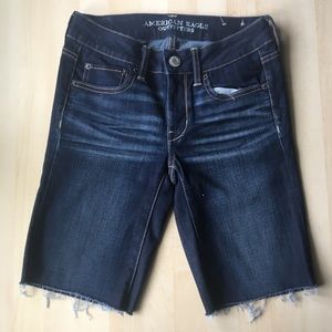 AE Stretchy jean shorts